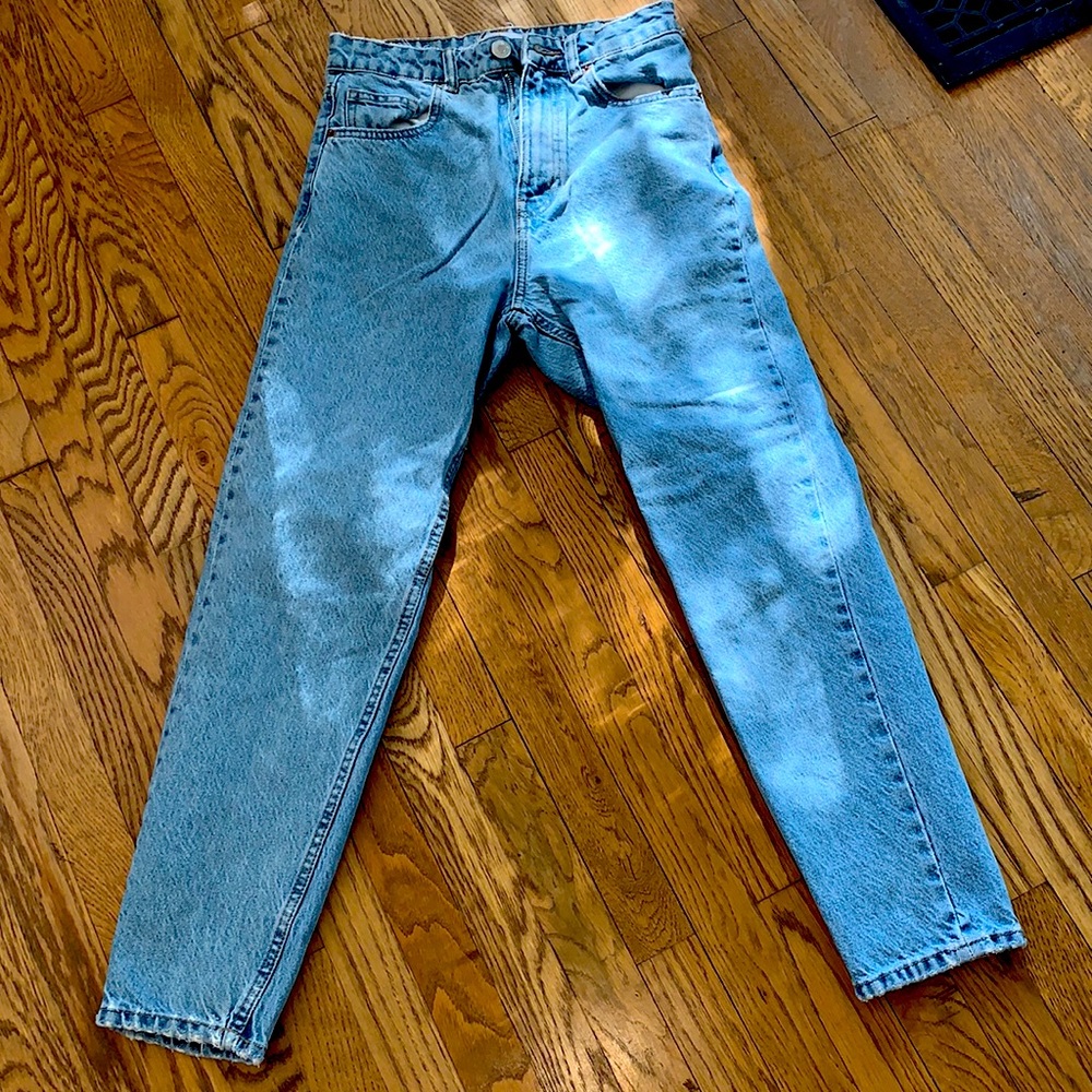Zara blue jeans